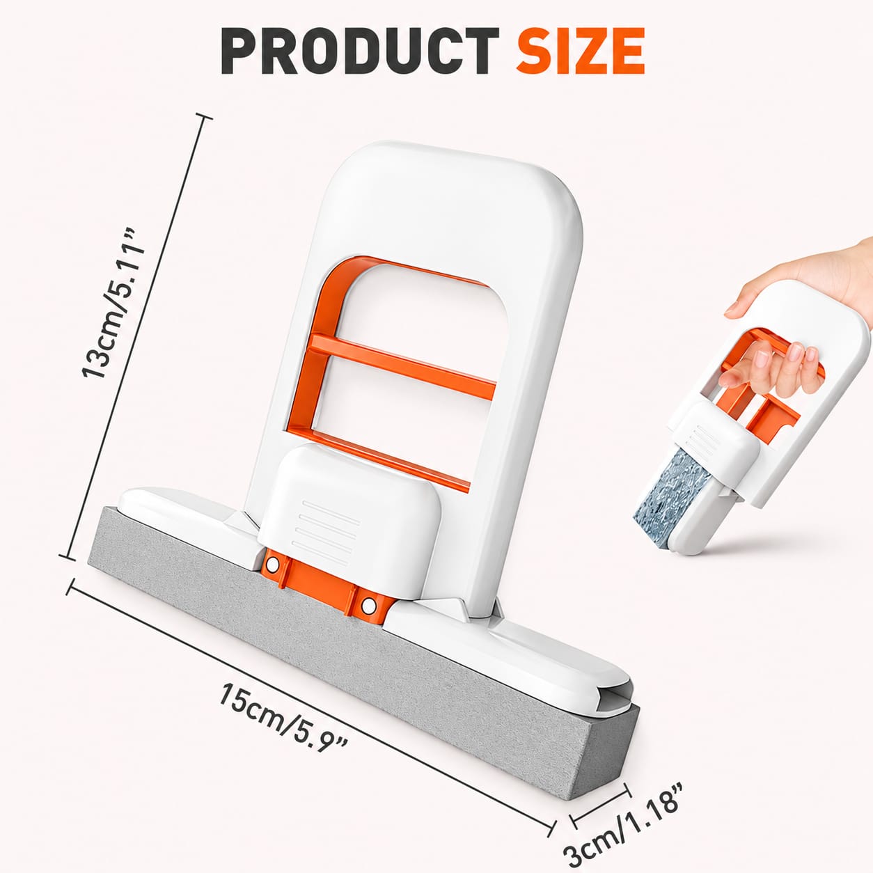 Self-Squeezing Mini Mop